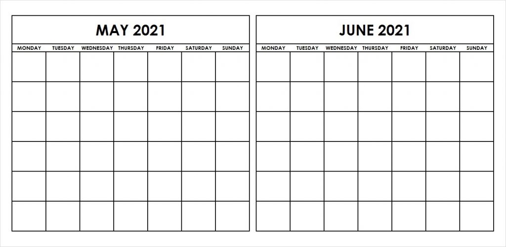 June 2021 Calendar With Holidays UK USA Canada - Wishes Images