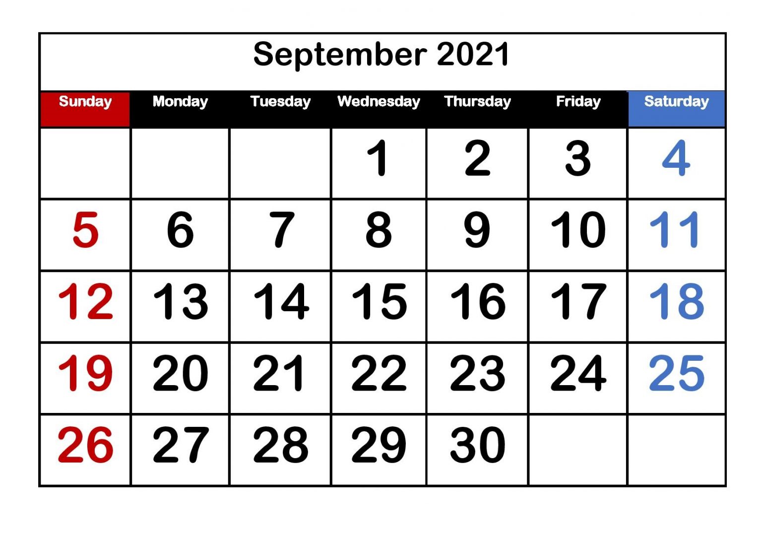 September 2021 Printable Calendar Editable Coloring Pages - Wishes Images